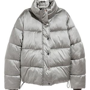 COPY - H&M silver padded Jacket